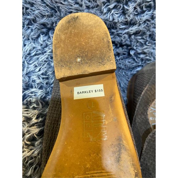 Jeffrey Campbell Ibiza Cap Toe Taupe Suede Loafers Barkley Shoes, Sz 7, MP $165 - Picture 5 of 10